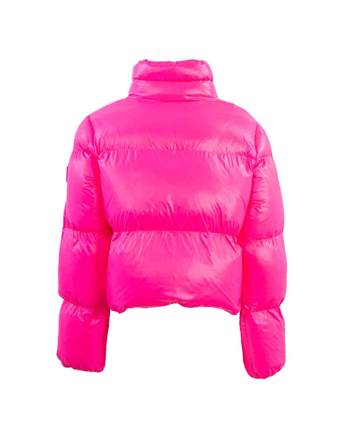 shop ELISABETTA FRANCHI Saldi Piumino: Elisabetta Franchi piumino crop in vela satin.
Etichetta in tinta gommata.
Zip e bottoni automatici in metallo dorato.
Applicazione di patch logato in tinta.
Composizione: 100% Poliammide.
Fabbricato in Italia.. PI55D36E2-BJ6 number 6660362